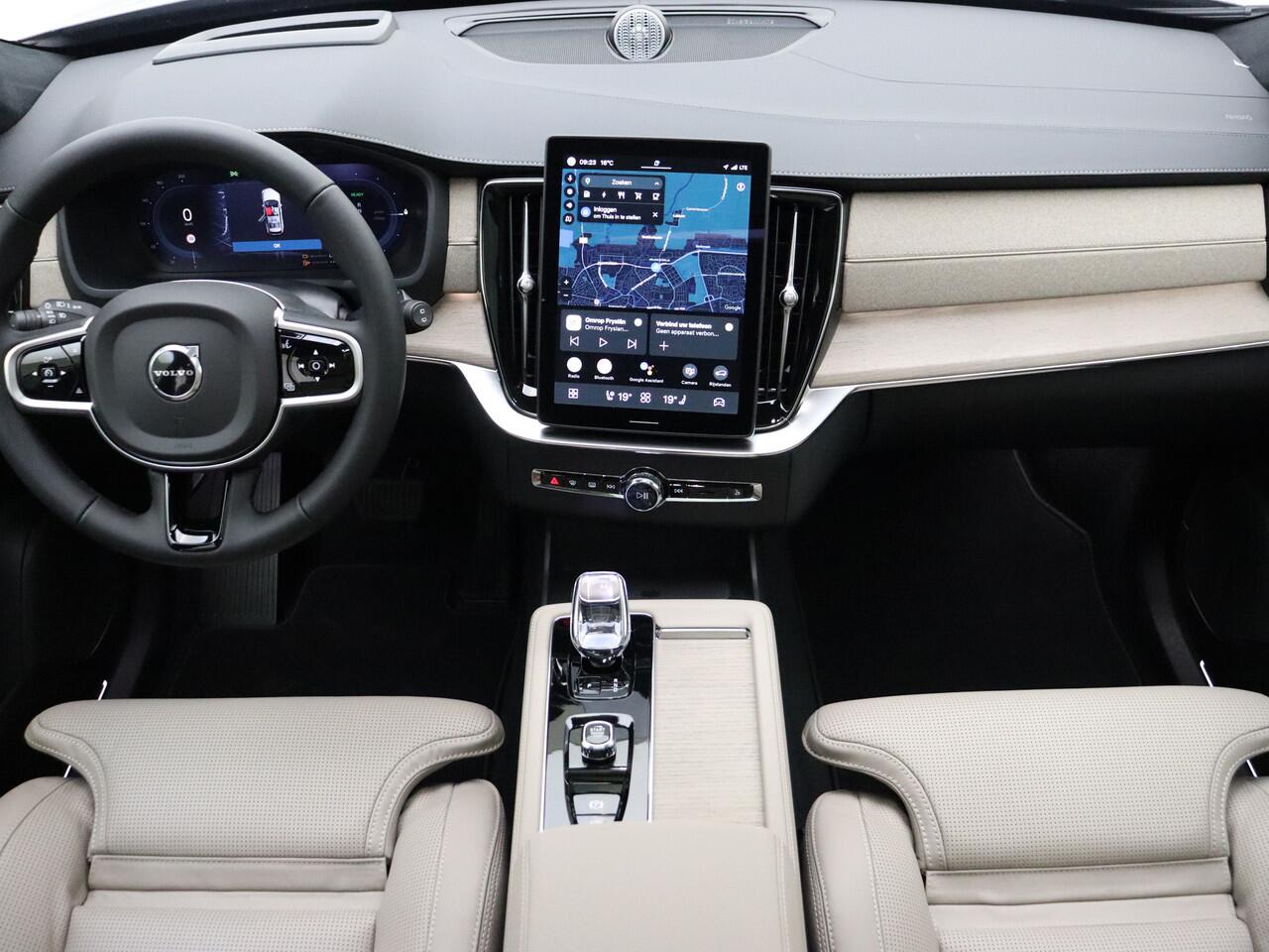 Volvo XC90 T8 455pk AWD Ultra Dark ¤2850,- voorraad korting/ Luchtvering / Bowers & Wilkins audio / Massagefunctie / Gelamineerde zijruiten / 22 inch velgen /