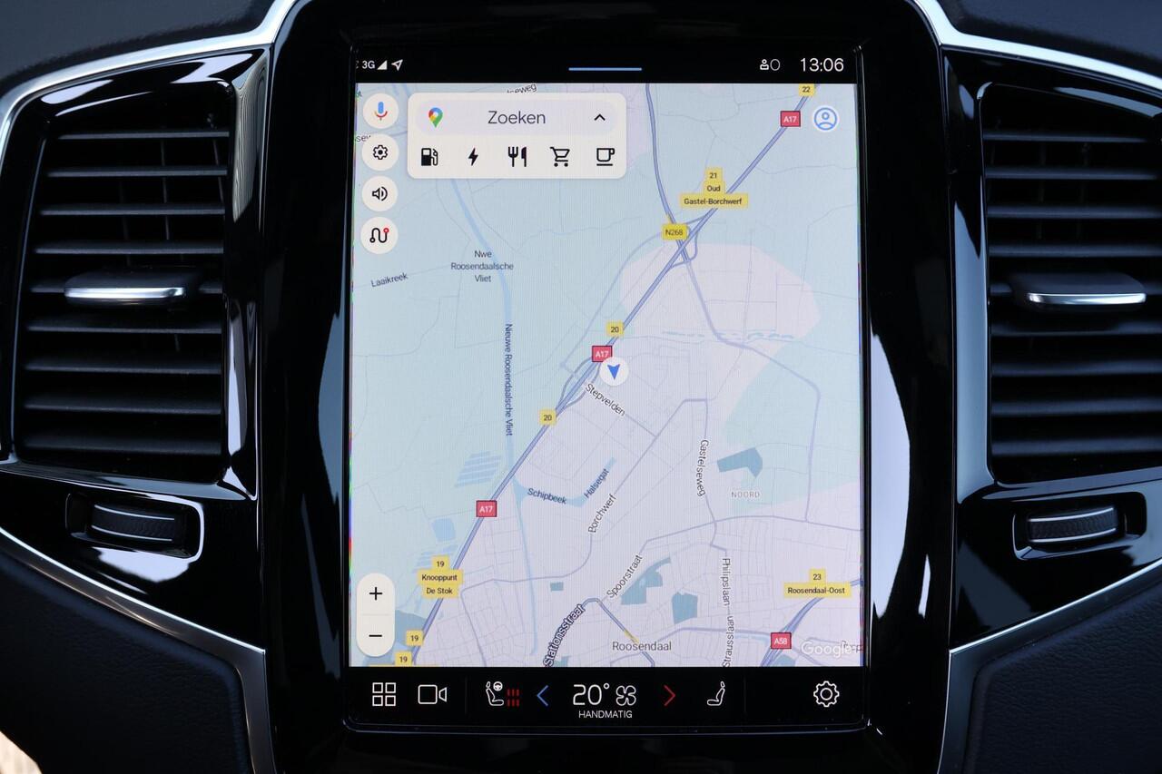 Volvo XC90 T8 Recharge AWD Ultimate Dark - Luchtvering - Panorama/schuifdak - IntelliSafe Assist & Surround - 360º Camera - Bowers & Wilkins audio - Adaptieve LED koplampen - Verwarmde voorstoelen, stuur & achterbank - Parkeersensoren voor & achter - Elektr. bedienb