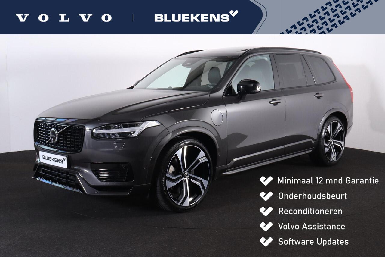 Volvo XC90 T8 Recharge AWD Ultimate Dark - Luchtvering - Panorama/schuifdak - IntelliSafe Assist & Surround - 360º Camera - Bowers & Wilkins audio - Adaptieve LED koplampen - Verwarmde voorstoelen, stuur & achterbank - Parkeersensoren voor & achter - Elektr. bedienb