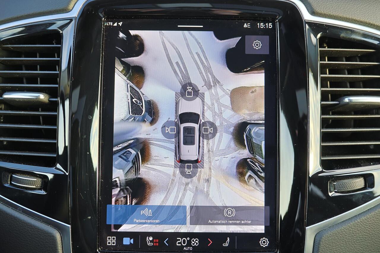 Volvo XC90 T8 Recharge AWD Ultra Bright - Panorama/schuifdak - IntelliSafe Assist & Surround - 360º Camera - Harman/Kardon audio - Adaptieve LED koplampen - Verwarmde voorstoelen, stuur & achterbank - Parkeersensoren voor & achter - Elektr. bedienb. voorstoelen met 