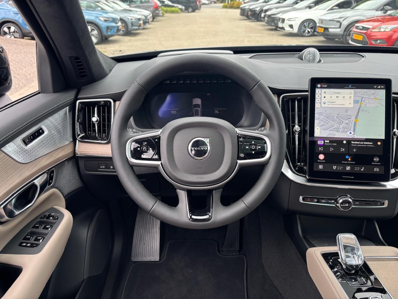 Volvo XC90 T8 Ultra Dark Luchtvering | Stoelmassage | 22 Inch | Bowers & Wilkins | 360 Camera |