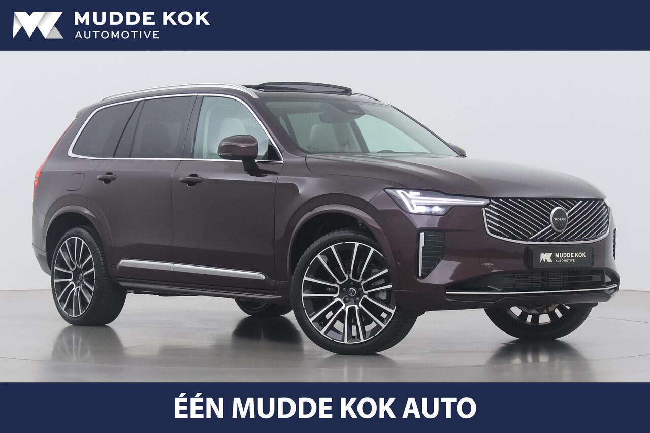 Volvo XC90 T8 Plug-in hybrid Ultra Bright | FACELIFT | Luchtvering | Bowers&Wilkins | Massage+Ventilatie | Head-Up | 22 Inch