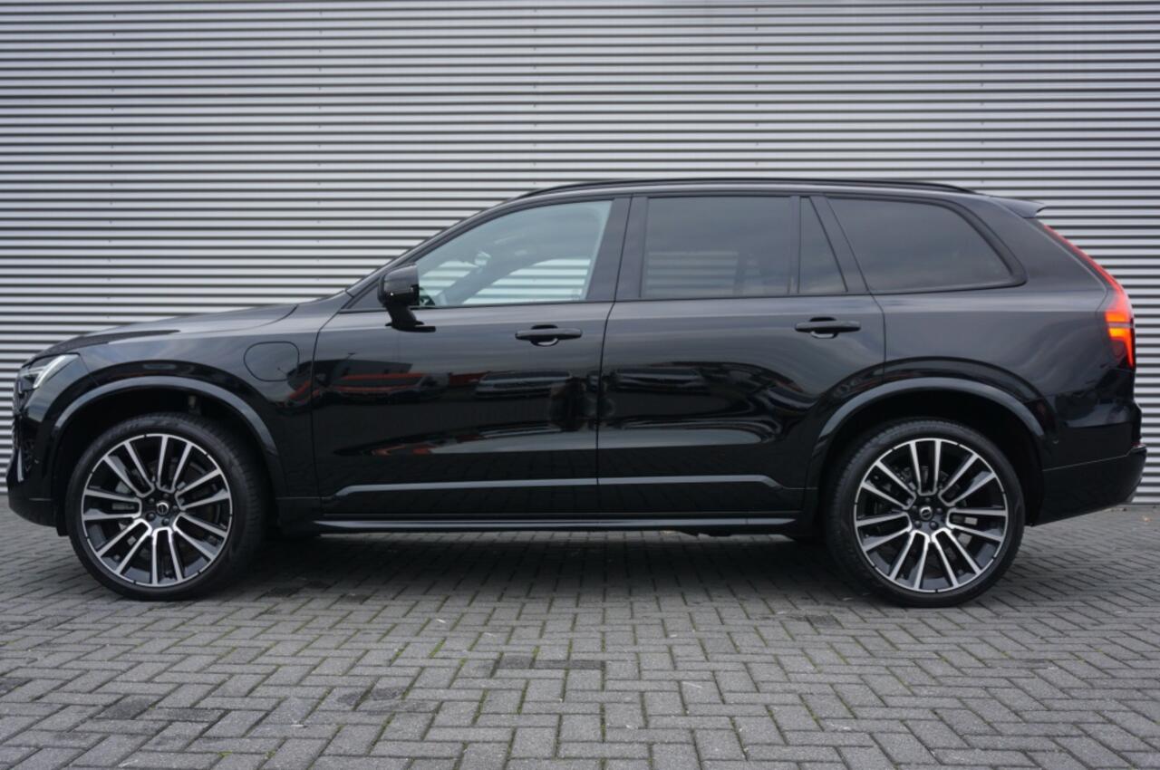 Volvo XC90 455PK T8 PHEV Ultra Dark FACELIFT | LEDER | TREKHAAK EL. WEGKL.