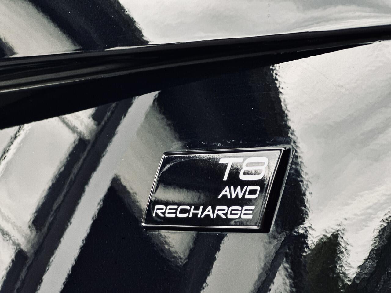 Volvo XC90 2.0 T8 Recharge AWD | Dark Label | Panodak | Luchtvering | Adaptive Cruise | Auto Pilot | Leer | Stoelverwarming voor/achter | Incl BTW