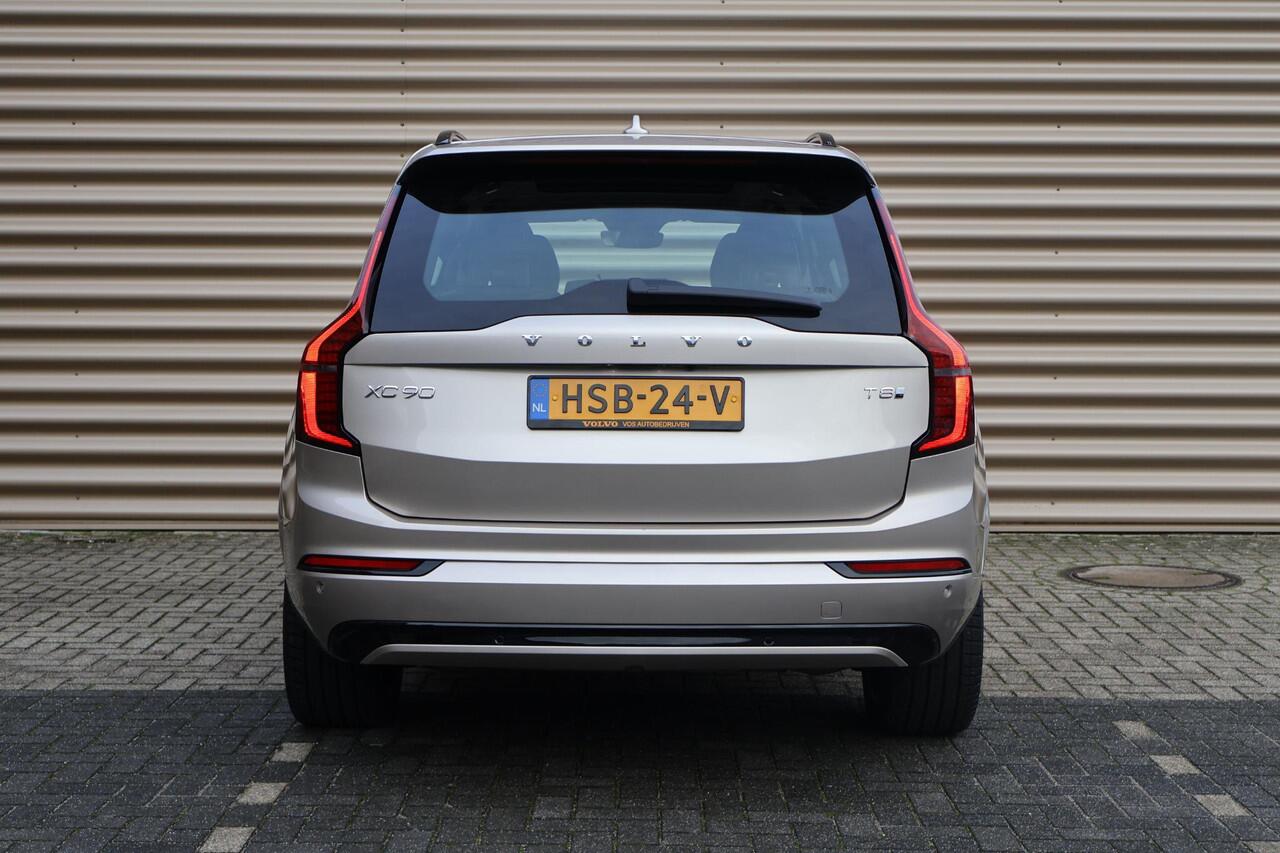 Volvo XC90 T8 Plug-in hybrid AWD Ultra Dark | Luchtvering | Bowers & Wilkins | Geventileerd leder | Trekhaak elektr.