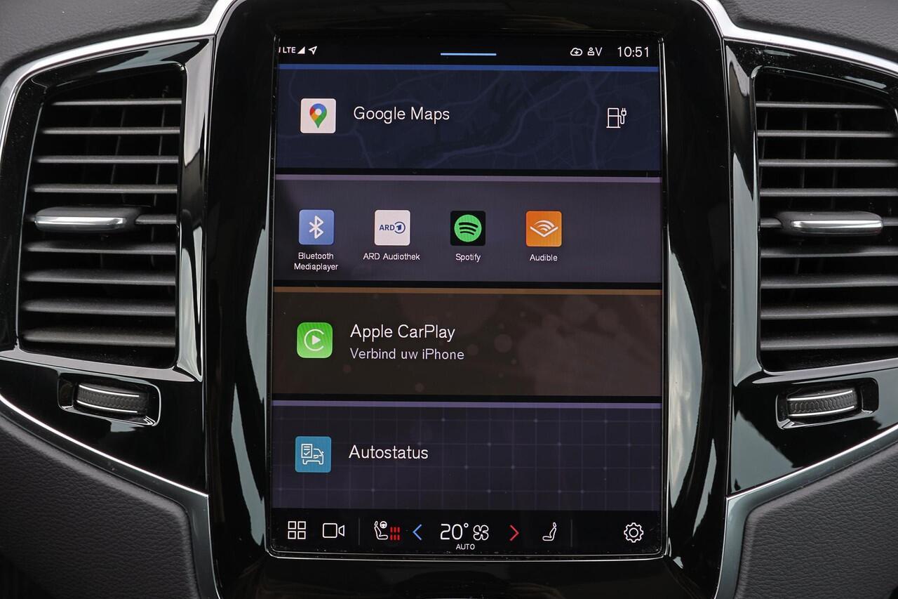 Volvo XC90 T8 Recharge AWD Ultra Bright - Panorama/schuifdak - IntelliSafe Assist & Surround - Harman/Kardon audio - Adaptieve LED koplampen - Parkeercamera achter - Verwarmde voorstoelen, stuur & achterbank - Parkeersensoren voor & achter - Elektr. bedienb. voorsto