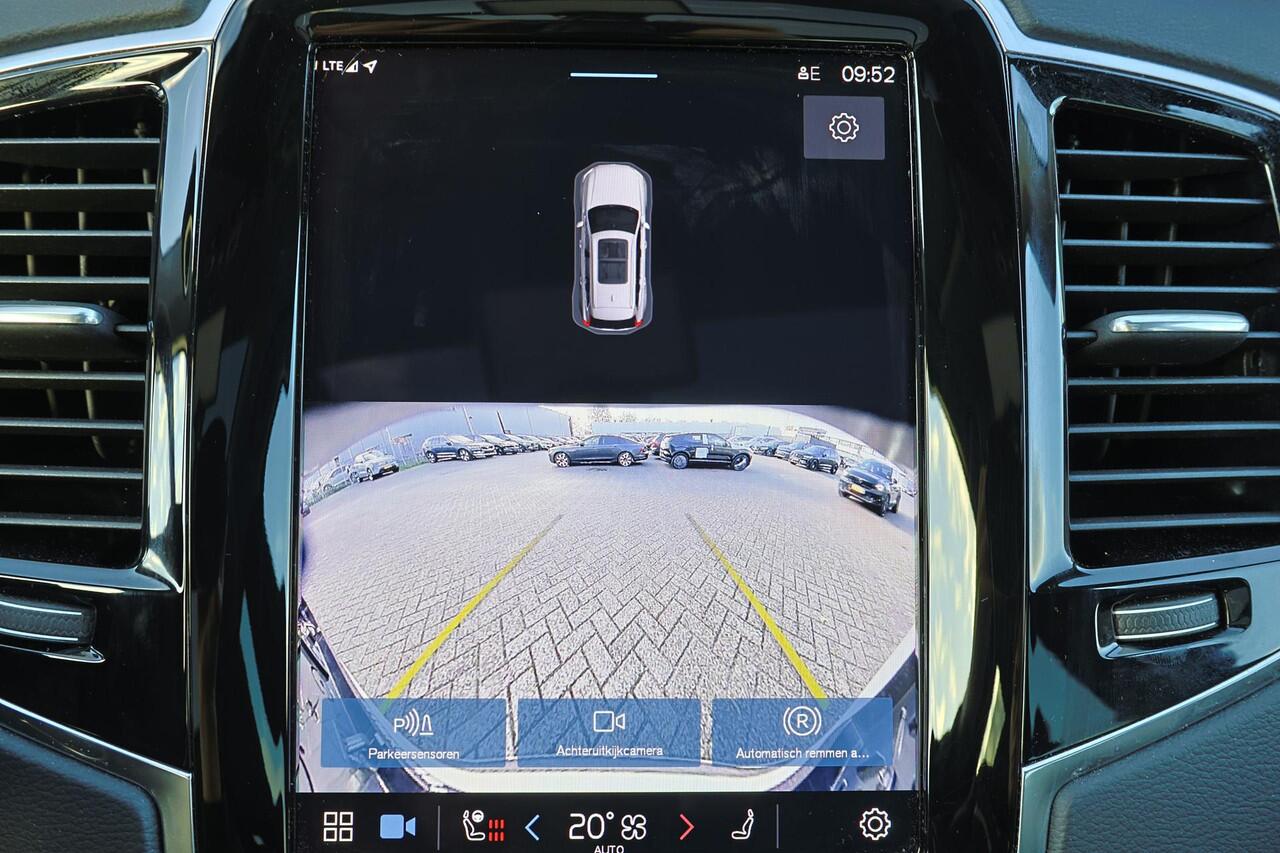 Volvo XC90 T8 Recharge AWD Ultimate Bright - Panorama/schuifdak - IntelliSafe Assist & Surround - Parkeercamera achter - Verwarmde voorstoelen, stuur & achterbank - Parkeersensoren voor & achter - Elektr. bedienb. voorstoelen met geheugen - Draadloze tel. lader - 20