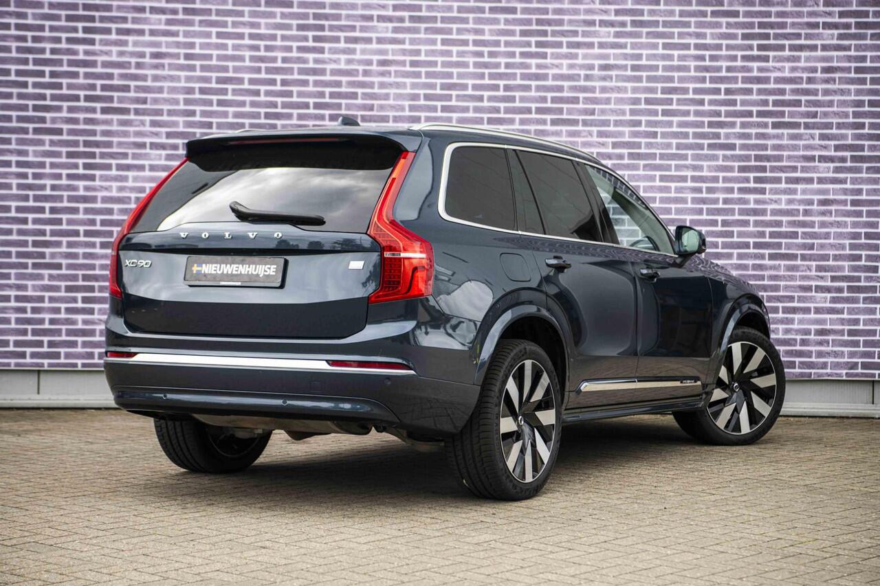 Volvo XC90 2.0 T8 Recharge AWD Bright | Panoramadak | Stoelventilatie | 360 Camera | Donker Glas | Luchtvering | Harman Kardon | 21" |