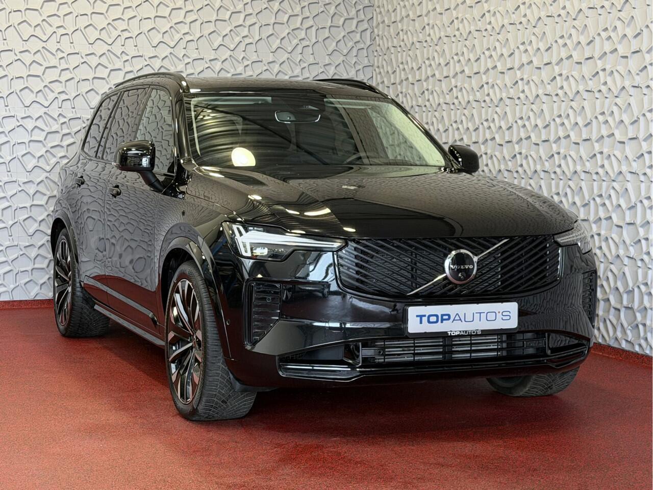 Volvo XC90 2.0 T8 456 PK PHEV AWD LUCHTVERING 7P ULTRA DARK SCHUIFDAK 21''LMV STOEL/STUUR.VERW HARMAN KARDON PANORAMA STANDKACHEL HEADUP ? Top Auto's Wijchen , Altijd een Ruim aanbod van Volvo's i BUSINESS / CORE / BRIGHT / DARK / ULTRA DARK / PLUS DARK / BLACK ED
