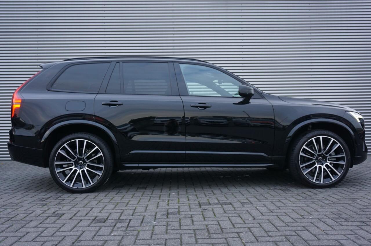 Volvo XC90 455PK T8 PHEV Ultra Dark FACELIFT | LEDER | TREKHAAK EL. WEGKL.