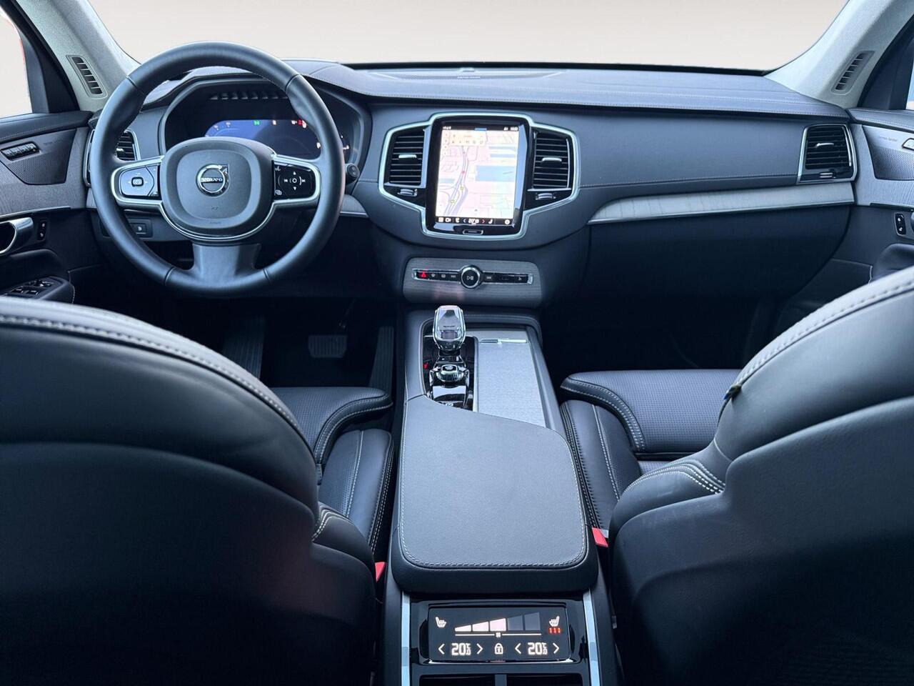 Volvo XC90 2.0 T8 Recharge AWD Ultra Dark | Trekhaak | Massagefunctie | Panoramadak | Extra getint glas |