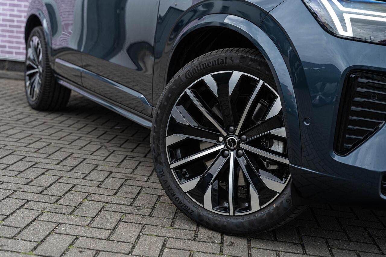 Volvo XC90 T8 Plug-in hybrid AWD Ultra Dark | 7-Zits | Google | Long Range | Luchtvering | Gelamineerde Zijruiten | 360 Camera | BLIS | LED Matrix Koplampen | Adaptive Cruise Control | Dodehoekdetectie | Harman Kardon Audio | Elek. Achterklep