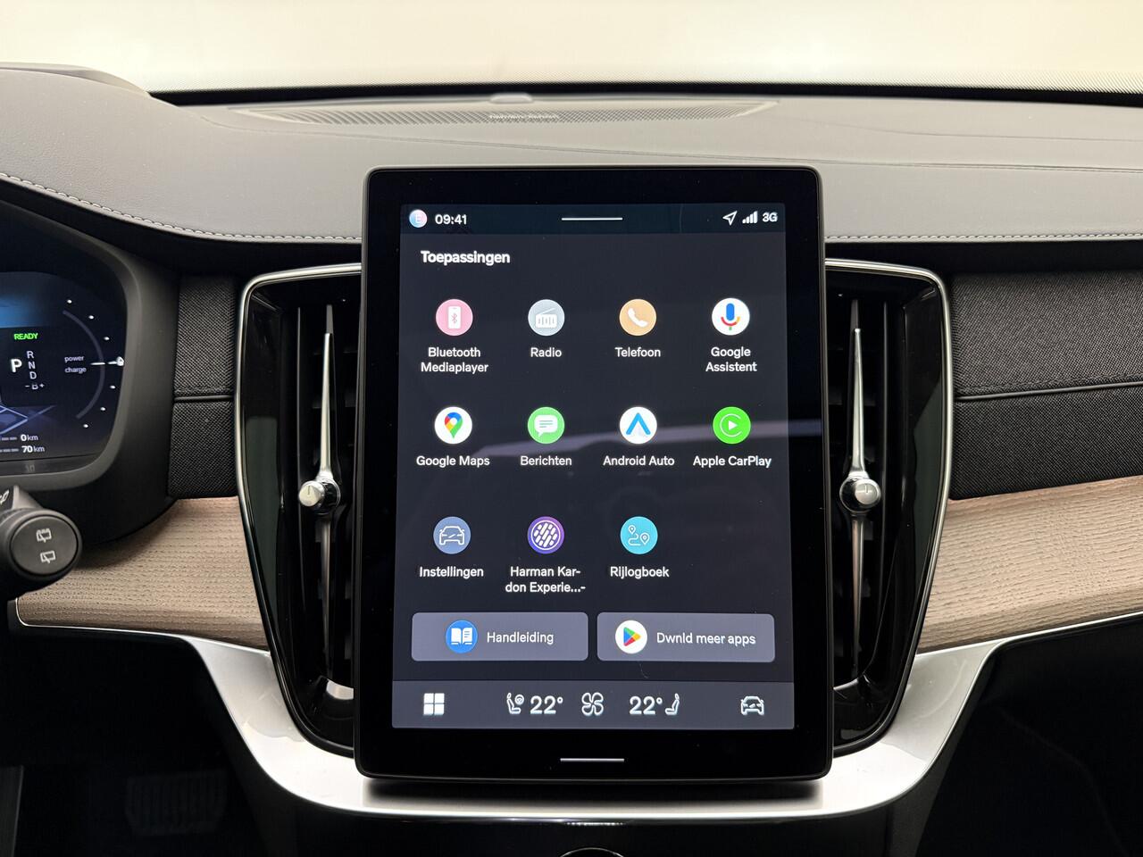 Volvo XC90 T8 455pk AWD Ultra Dark / / NIEUW / DIRECT LEVERBAAR / MY26 / Luchtvering / El. Trekhaak / Getint glas /