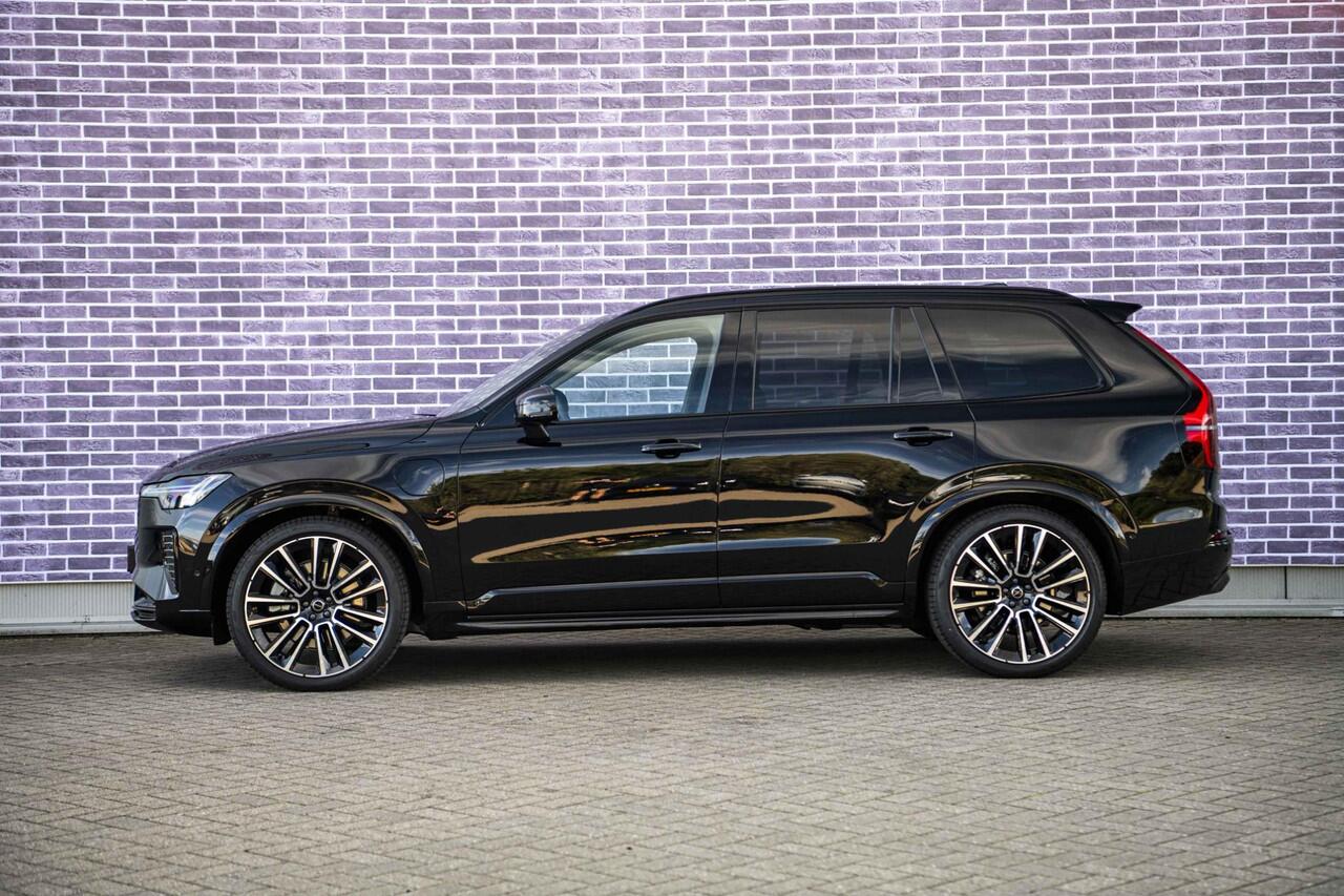 Volvo XC90 2.0 T8 Plug-in hybrid AWD Ultra Dark Executive Edition | | Luchtvering | Panoramadak | Stoel-/Stuurverwarming | Massagestoelen | 360° parkeercamera | Head-Up Display | LED Matrix koplampen | Adaptieve Cruise Control |