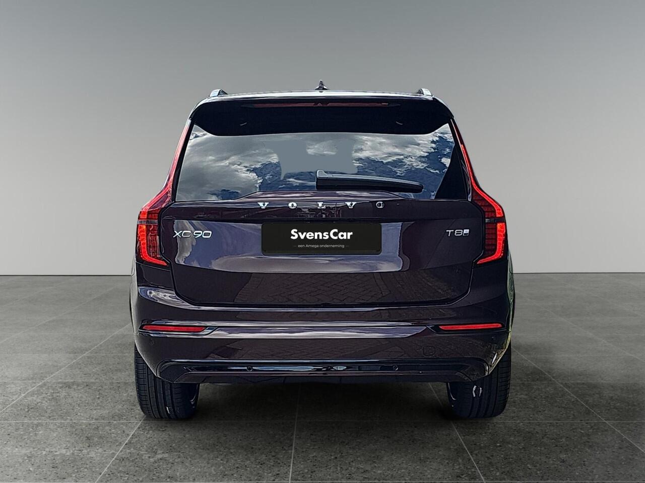 Volvo XC90 2.0 T8 Plug-in hybrid AWD Ultra Dark | Mulberry Red | Luchtvering | Bowers & Wilkins Audio | Massagefunctie voorstoelen |