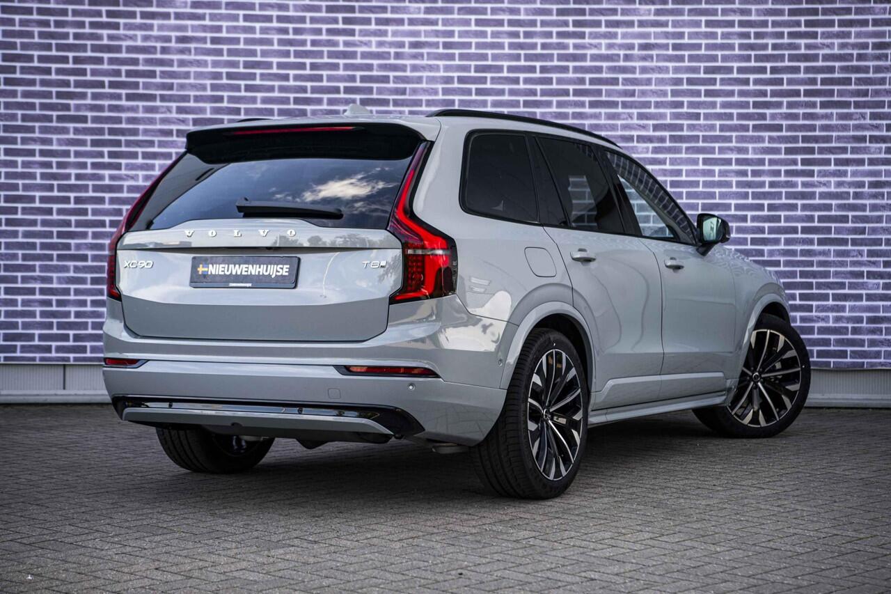 Volvo XC90 2.0 T8 Plug-in hybrid AWD Ultra Dark | Luchtvering | Trekhaak | Bowers & Wilkins | Stoelventilatie | Stoelmassage | Donker Glas |