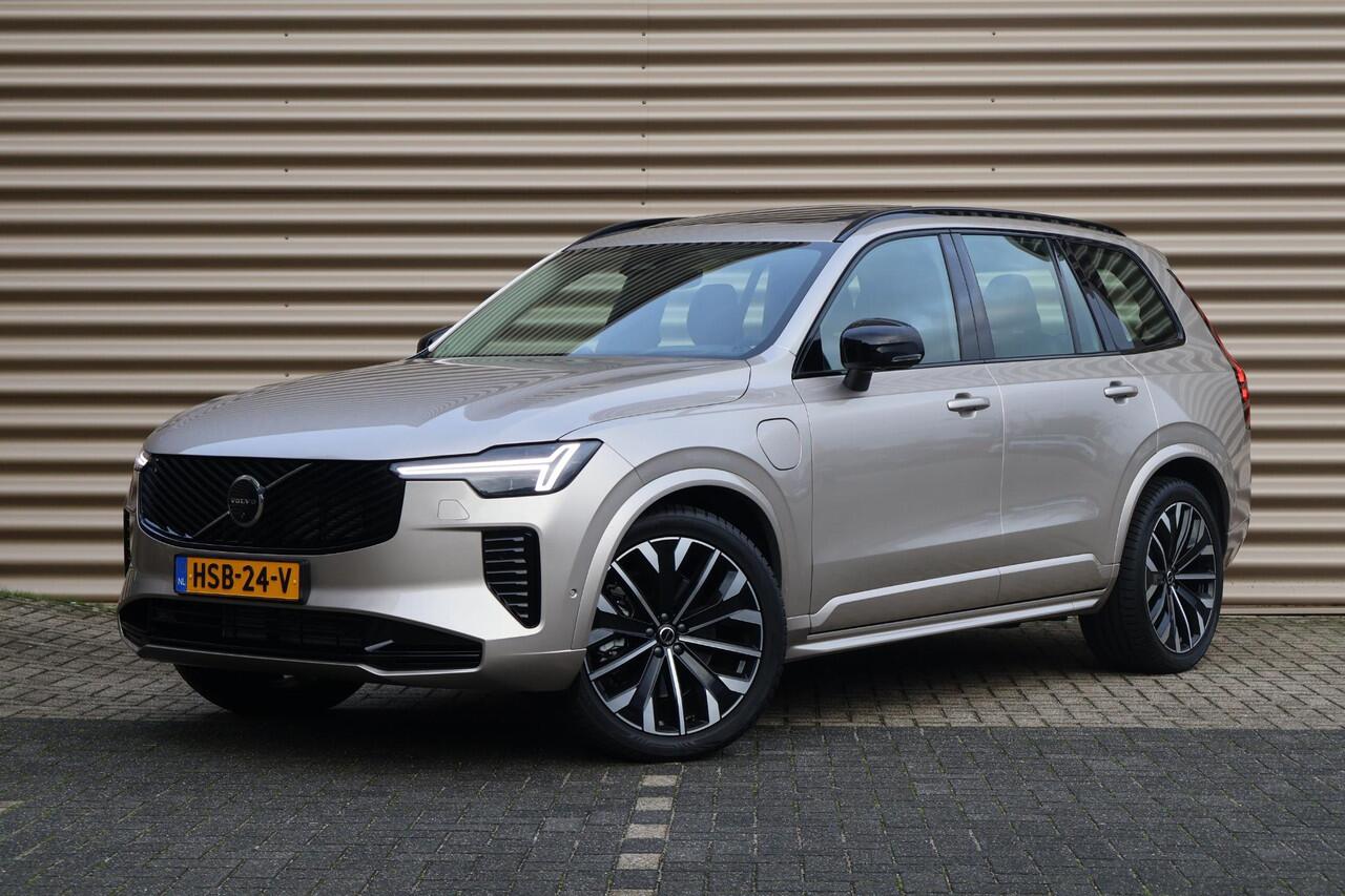 Volvo XC90 T8 Plug-in hybrid AWD Ultra Dark | Luchtvering | Bowers & Wilkins | Geventileerd leder | Trekhaak elektr.