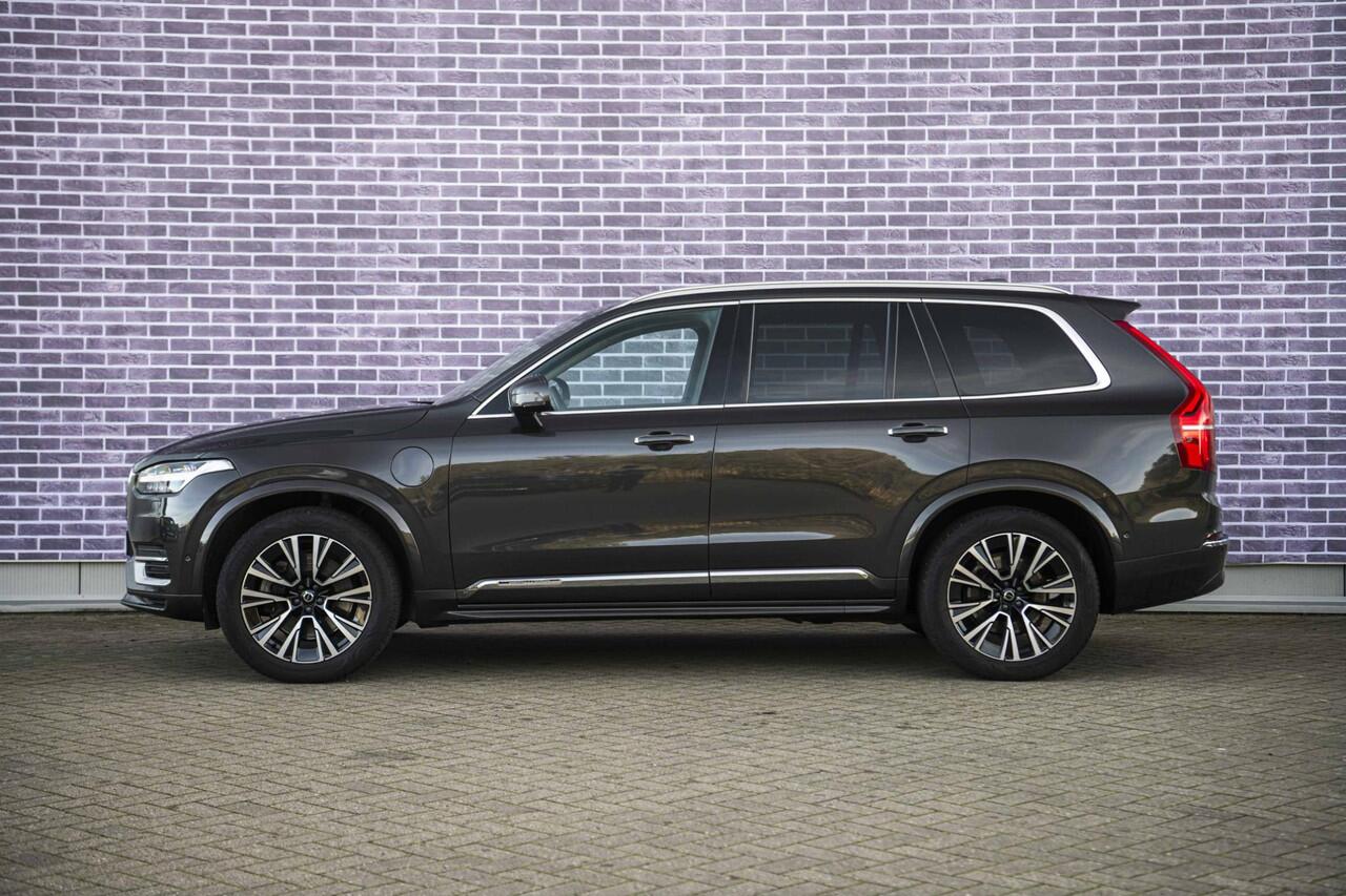 Volvo XC90 2.0 T8 Recharge AWD Ultimate Bright | Long Range | 7 Zits | Luchtvering | Panoramadak | Adaptieve Cruise Control | Trekhaak | 360° Parkeercamera | Harman Kardon Audio | Head-Up Display | Stoel-/Stuurverwarming |