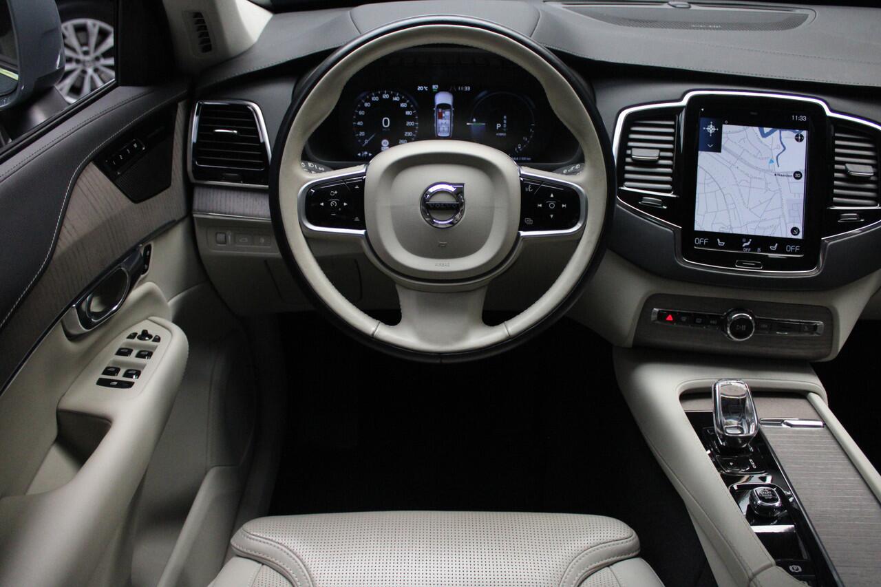 Volvo XC90 2.0 T8 Recharge AWD 7p Panodak Camera Leder Navi Harman K. Memory PDC Elektr. achterklep Elektr. trekhaak LM velgen BTW auto