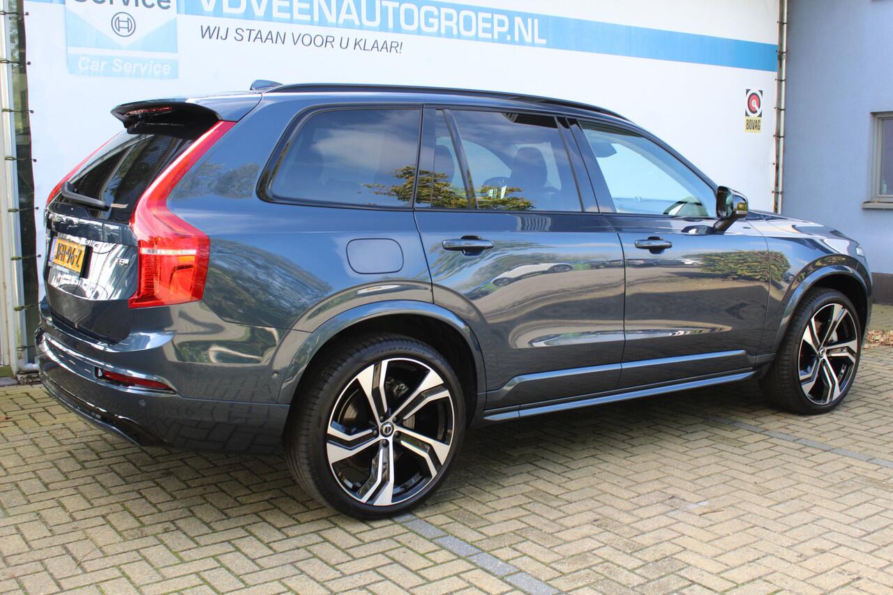 Volvo XC90 2.0 T8 Recharge AWD Ultra Dark | Incl. 12 maanden Garantie | Panorama dak | Massage stoelen | Stoel & Stuur verwarming | Stoelventilatie | Elektrisch verstelbare stoelen met memory | Stoelverwarming achter | 360* Camera | Elektrische kofferklep | Bower & 