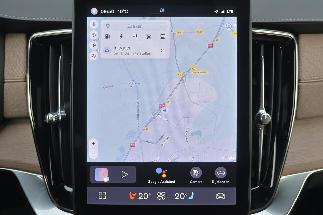 Volvo XC90 T8 Recharge AWD Ultra Dark - Luchtvering - Panorama/schuifdak - IntelliSafe Assist & Surround - 360º Camera - Bowers & Wilkins audio - Adaptieve LED koplampen - Verwarmde voorstoelen, stuur & achterbank - Parkeersensoren voor & achter - Elektr. bedienb. v