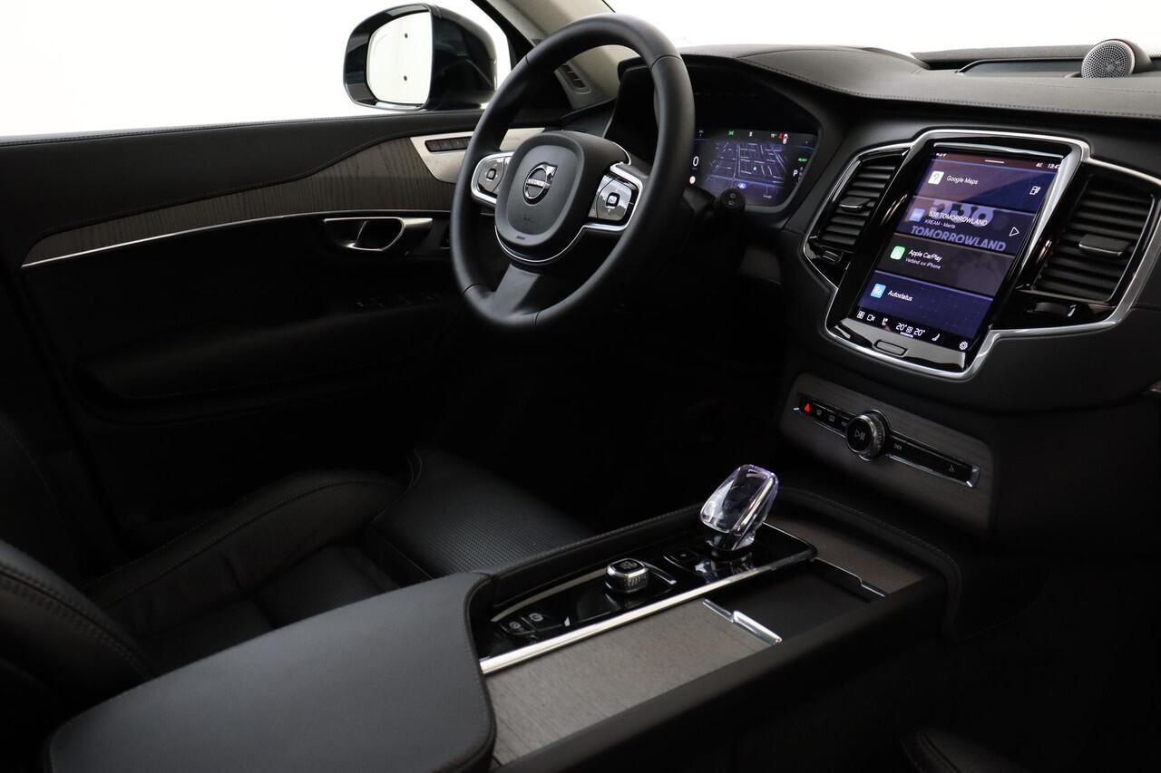 Volvo XC90 T8 PLUG-IN HYBRID AWD ULTRA DARK *FULL OPTIONS!* -PANO.DAK|BOWERS&WILKINS|TREKHAAK|LUCHTVERING|360°CAM|STANDKACHEL|GEVENT.LEDER+MASSAGE