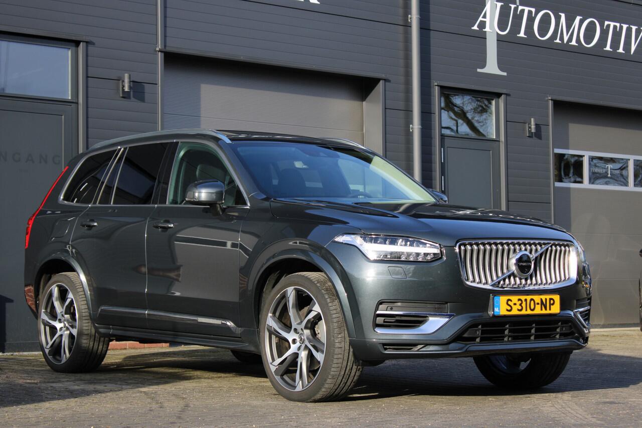 Volvo XC90 2.0 T8 Twin Engine AWD 7 persoons - 22 Inch - Luchtvering - Panoramadak - Comfortzetels - Harman Kardon - Dealer onderhouden - Head up - Topview camera - Adaptieve Cruise Control - Trekhaak
