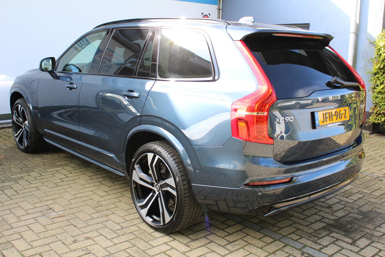 Volvo XC90 2.0 T8 Recharge AWD Ultra Dark | Incl. 12 maanden Garantie | Panorama dak | Massage stoelen | Stoel & Stuur verwarming | Stoelventilatie | Elektrisch verstelbare stoelen met memory | Stoelverwarming achter | 360* Camera | Elektrische kofferklep | Bower & 