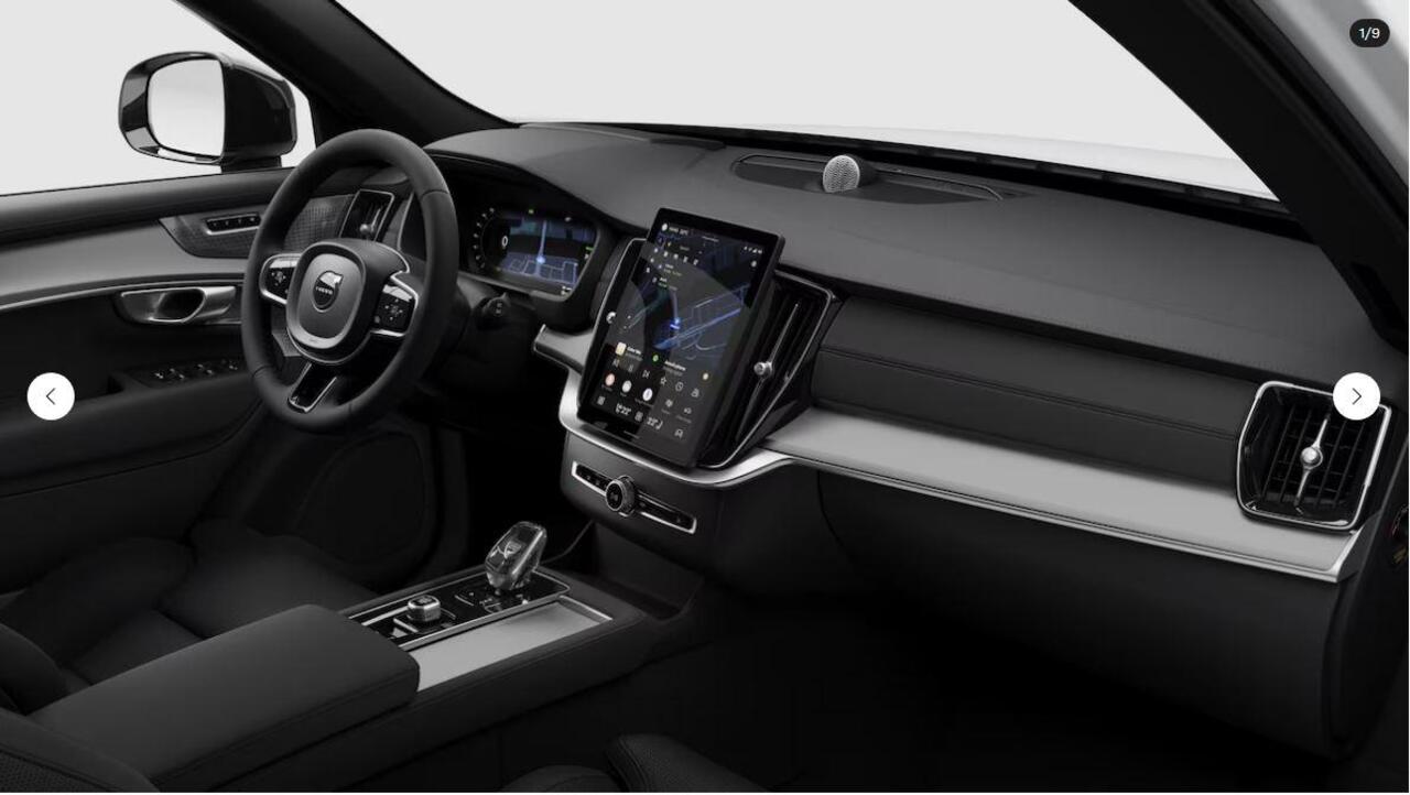 Volvo XC90 T8 Plug-in hybrid Ultra Black Edition | Luchtvering | Bowers & Wilkins | Massage+Ventilatie | Gelamineerd Glas | Trekhaak | 21 Inch