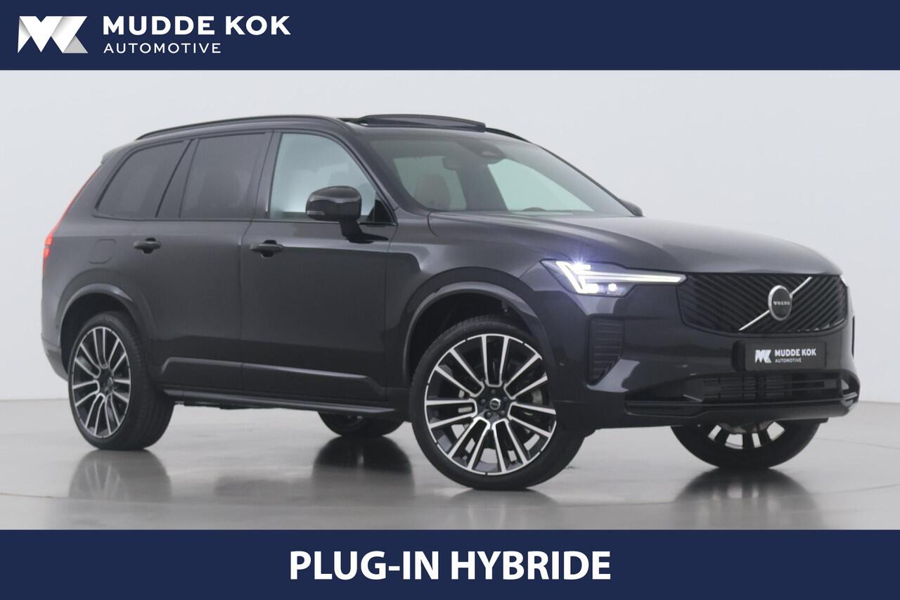 Volvo XC90 T8 Plug-in hybrid Ultra Dark | FACELIFT | Bowers&Wilkins | Massage+Ventilatie | Trekhaak | 22 Inch | Panoramadak | Head-Up | 360 Camera