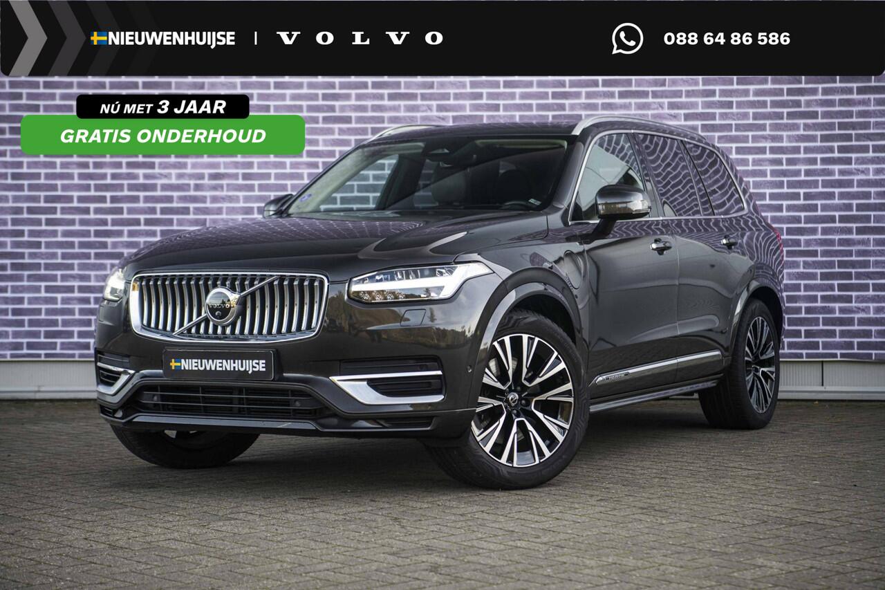 Volvo XC90 2.0 T8 Recharge AWD Ultimate Bright | Long Range | 7 Zits | Luchtvering | Panoramadak | Adaptieve Cruise Control | Trekhaak | 360° Parkeercamera | Harman Kardon Audio | Head-Up Display | Stoel-/Stuurverwarming |